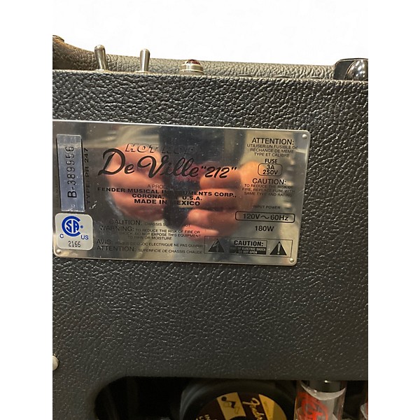 Used Fender Hot Rod Deville 60W 2x12 Tube Guitar Combo Amp