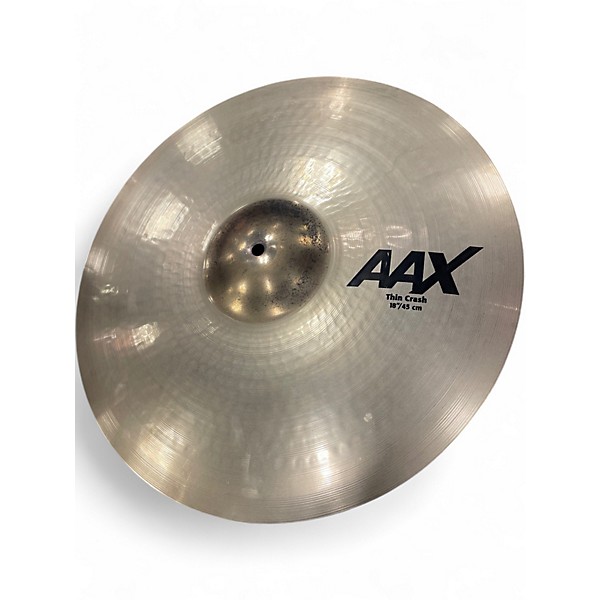Used SABIAN 18in AAX Thin Crash Cymbal