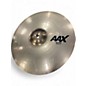 Used SABIAN 18in AAX Thin Crash Cymbal