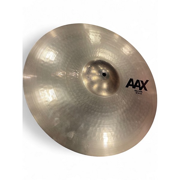 Used SABIAN 18in AAX Thin Crash Cymbal
