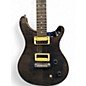 Used PRS SE Custom 22 Trans Black Solid Body Electric Guitar
