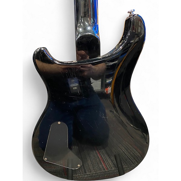 Used PRS SE Custom 22 Trans Black Solid Body Electric Guitar