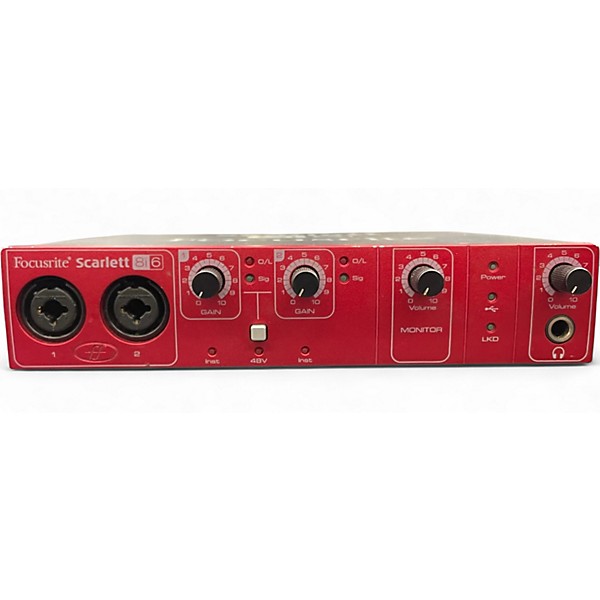 Used Focusrite Scarlett 8i6 Audio Interface