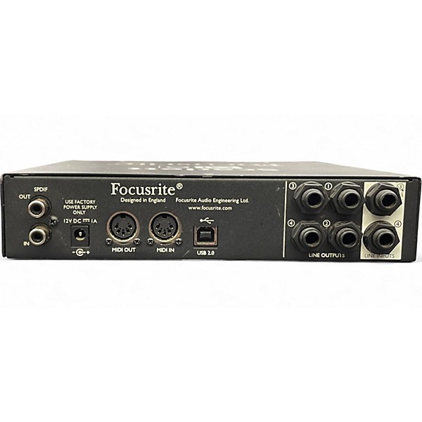 Used Focusrite Scarlett 8i6 Audio Interface