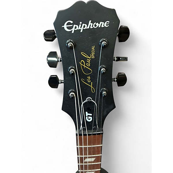 Used Epiphone LES PAUL SPECIAL II-GT Black Solid Body Electric Guitar