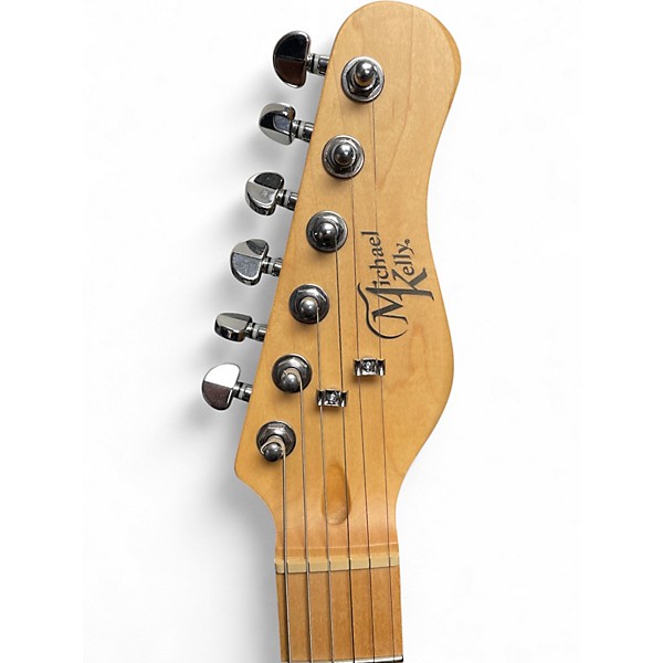 Used Michael Kelly MOD 50 BLACK WASH Solid Body Electric Guitar