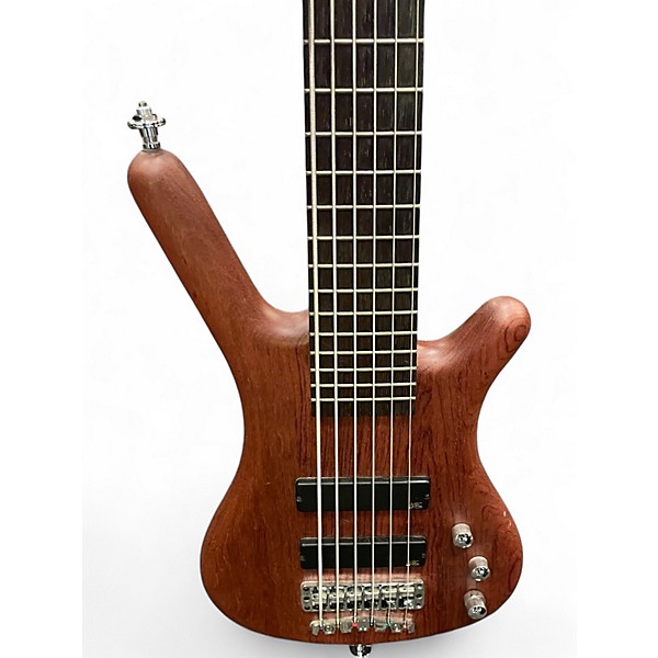 Used Warwick TEAMBUILT CORVETTE 6 Bubinga Electric Bass Guitar