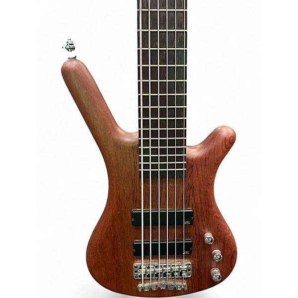 Used Warwick TEAMBUILT CORVETTE 6 Bubinga Electric Bass Guitar