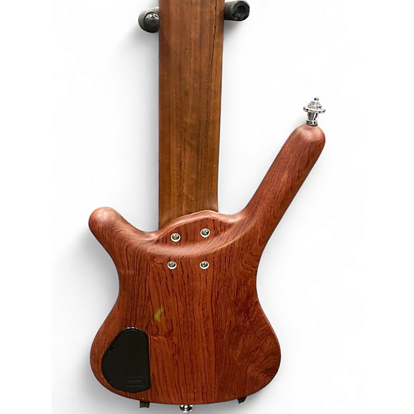 Used Warwick TEAMBUILT CORVETTE 6 Bubinga Electric Bass Guitar
