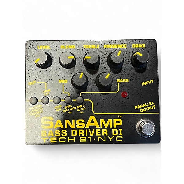 Used Tech 21 SANSAMP BASS Effect Pedal