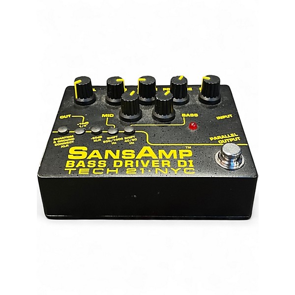 Used Tech 21 SANSAMP BASS Effect Pedal