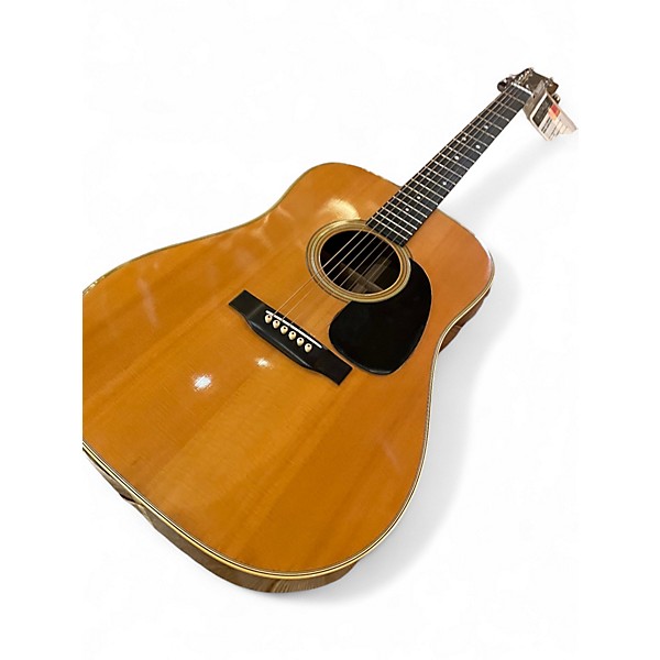 Vintage 1973 Martin D28 Natural Acoustic Guitar