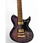 Used Washburn WI-64DL Trans Purple Solid Body Electric Guitar thumbnail