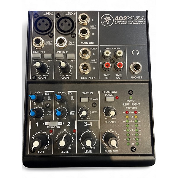 Used Mackie 402VLZ4 Unpowered Mixer