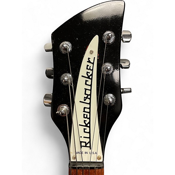 Used Rickenbacker 620 Black Solid Body Electric Guitar
