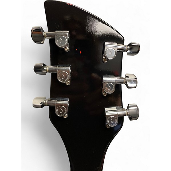 Used Rickenbacker 620 Black Solid Body Electric Guitar