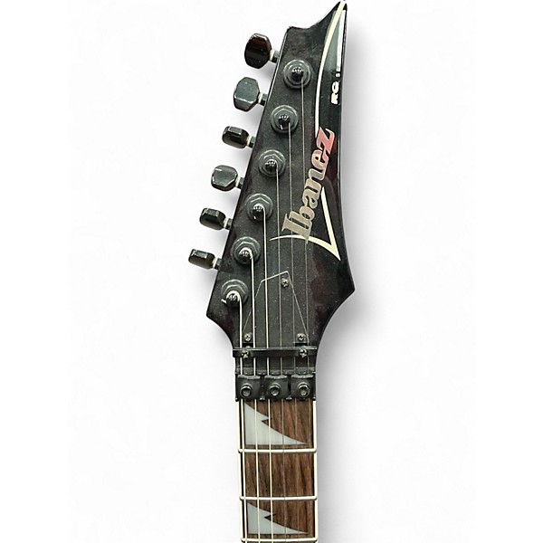 Used Ibanez RG370DXGP1 Black Solid Body Electric Guitar