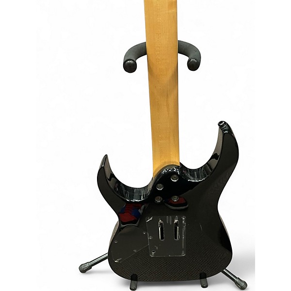 Used Ibanez RG370DXGP1 Black Solid Body Electric Guitar