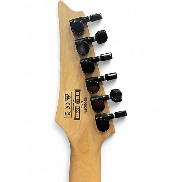 Used Ibanez RG6003FM BLUE WHITE FADE Solid Body Electric Guitar