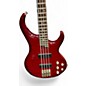 Used Ibanez Btb400 Trans Crimson Red Electric Bass Guitar thumbnail
