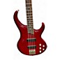 Used Ibanez Btb400 Trans Crimson Red Electric Bass Guitar