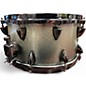 Used Orange County Drum & Percussion 14X7 25-Ply Maple Vented Snare Drum 14 x 7 in. Silver Sparkle Fade Drum