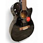 Used Fender CB60SCE BLACK Acoustic Bass Guitar