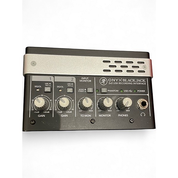 Used Mackie ONYX BLACKJACK Audio Interface