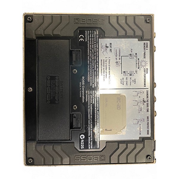 Used BOSS RC20 Loop Station Pedal