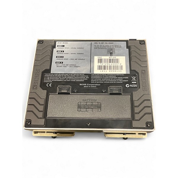 Used BOSS RT20 Rotary Ensemble Effect Pedal