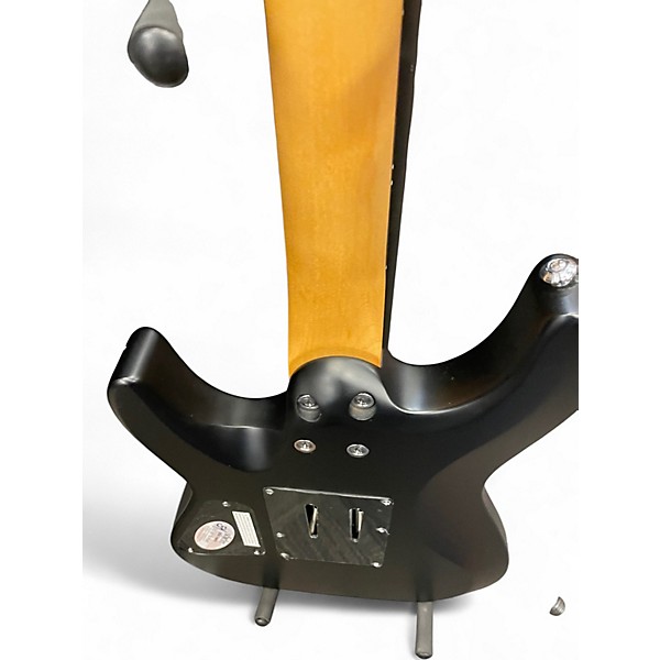 Used Schecter Guitar Research Diamond Series PT Black Solid Body Electric Guitar