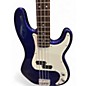 Used Squier p bass Sonic Blue Electric Bass Guitar thumbnail