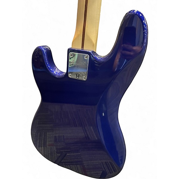 Used Squier p bass Sonic Blue Electric Bass Guitar