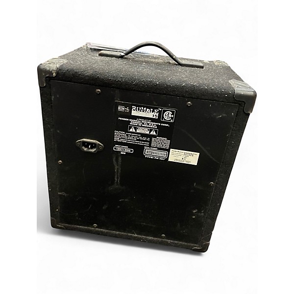Used Fender Rumble 15 15W 1X8 Bass Combo Amp