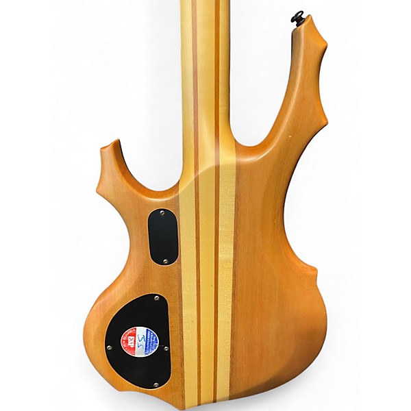 Used ESP LTD F4E Natural Electric Bass Guitar