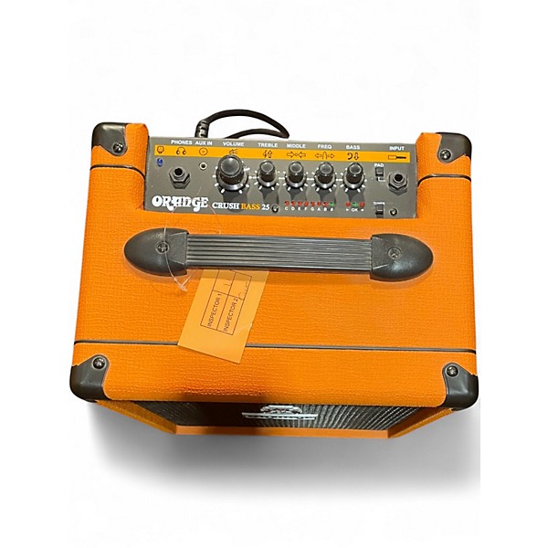 Used Orange Amplifiers Crush Bass 25 Bass Combo Amp