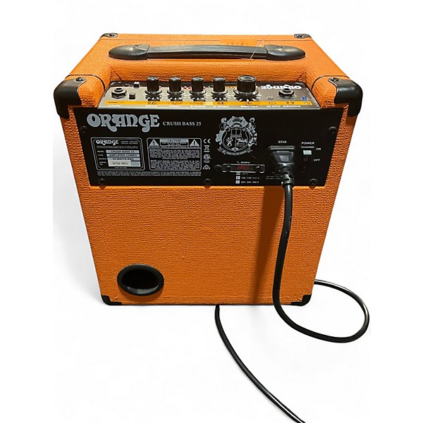 Used Orange Amplifiers Crush Bass 25 Bass Combo Amp