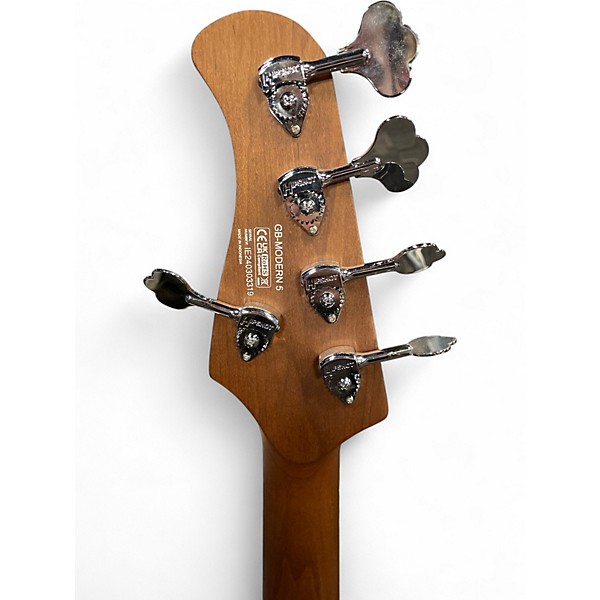 Used Cort GB SERIES MODERN 5 OPEN PORE VINTAGE CHARCOAL GRAY Electric Bass Guitar