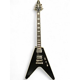 Used Epiphone FLYING V PROPHECY JET BLACK Solid Body Electric Guitar
