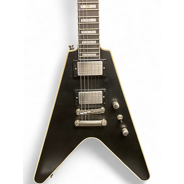 Used Epiphone FLYING V PROPHECY JET BLACK Solid Body Electric Guitar