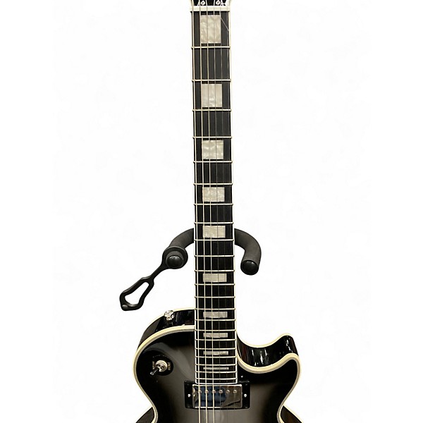 Used Epiphone Les Paul Custom Silverburst Solid Body Electric Guitar