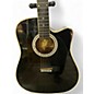 Used Esteban ALC-200 Black Acoustic Electric Guitar