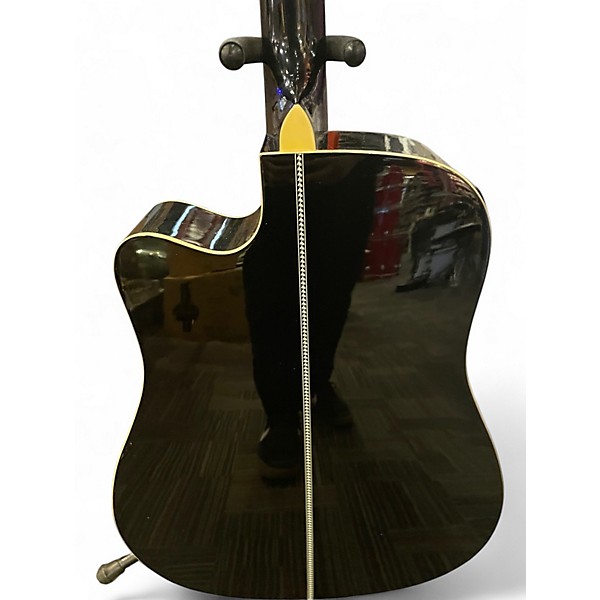 Used Esteban ALC-200 Black Acoustic Electric Guitar