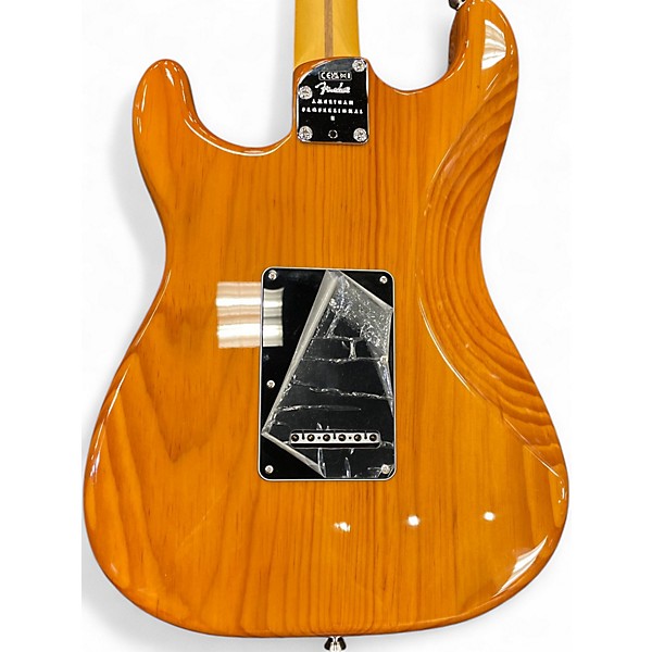 Used Fender American Professional II Stratocaster Natural Solid Body Electric Guitar