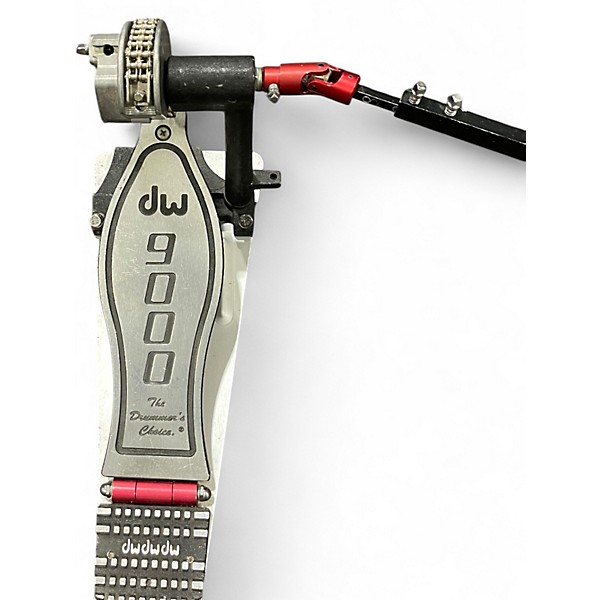 Used DW 9000 Series Double Double Bass Drum Pedal