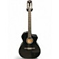 Used 2020s Taylor 214ce-N BLX Special Edition Black Classical Acoustic Electric Guitar thumbnail