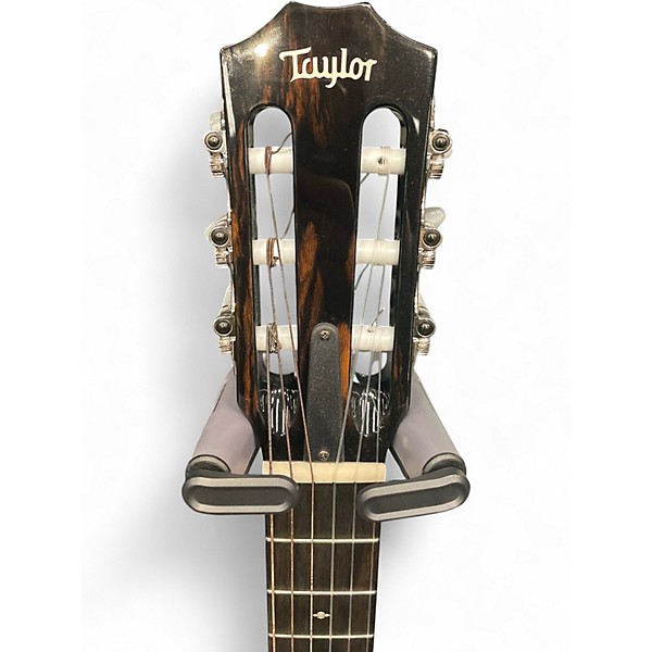 Used 2020s Taylor 214ce-N BLX Special Edition Black Classical Acoustic Electric Guitar