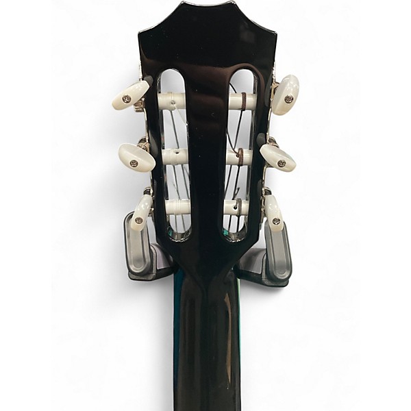 Used 2020s Taylor 214ce-N BLX Special Edition Black Classical Acoustic Electric Guitar