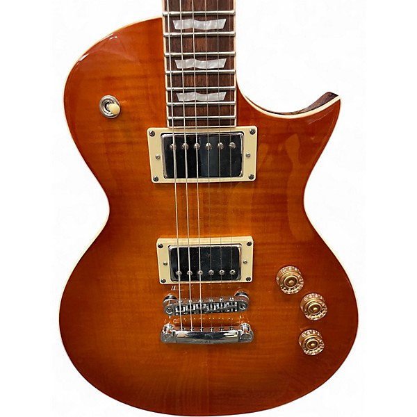 Used ESP LTD EC256 Amber Solid Body Electric Guitar