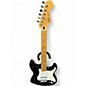 Used Fender Standard Stratocaster HSS Black Solid Body Electric Guitar thumbnail